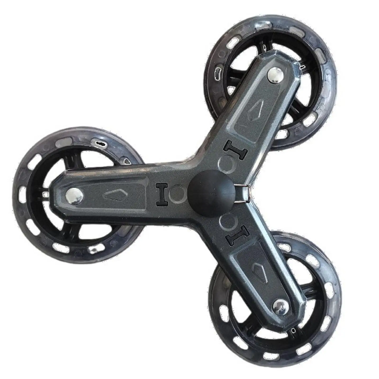 Triangle Stair Climbing Wheels Heavy Duty Casters for Utility Carts Folding Trolley High Load Wheels