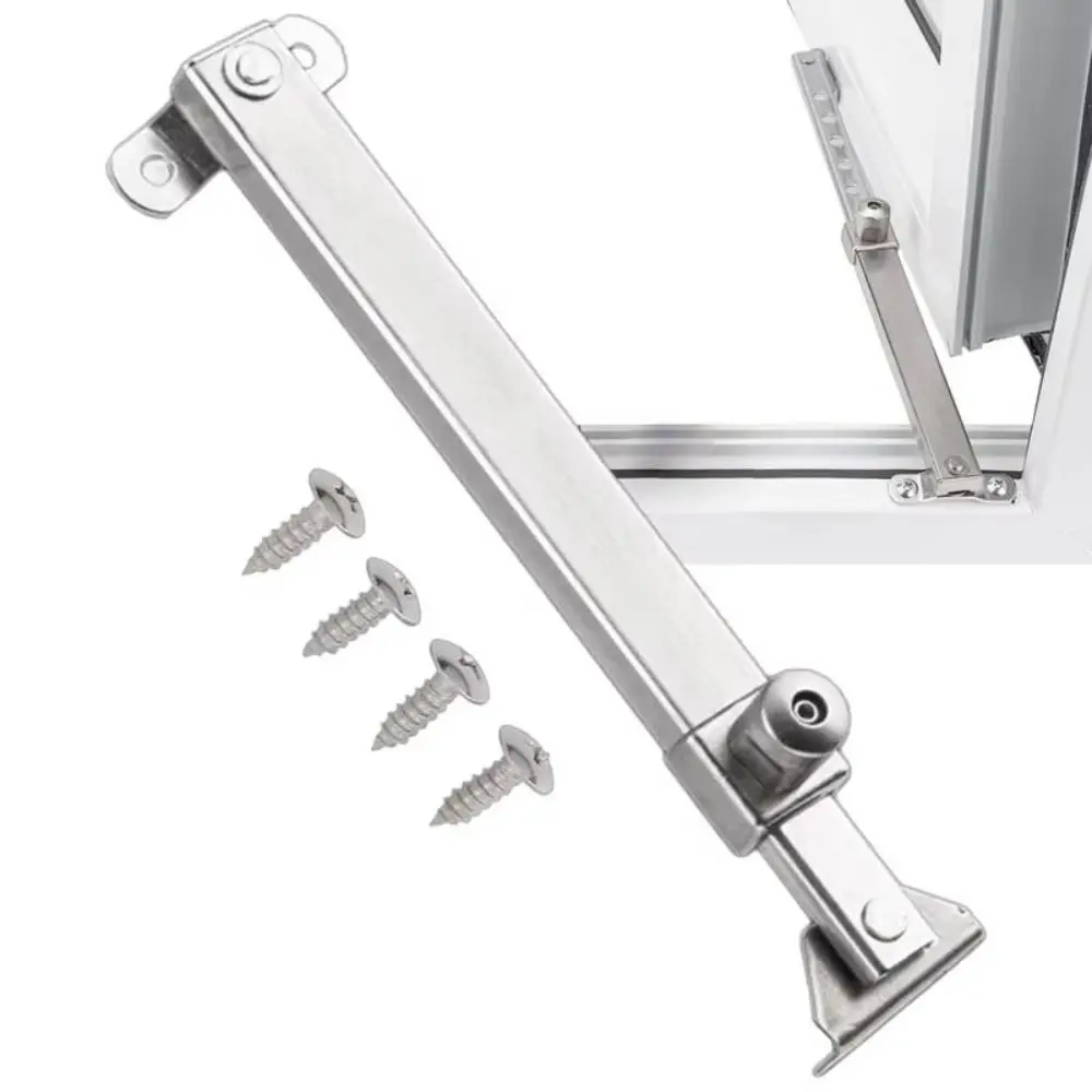 Angle Controller Wind Brace Stopper Telescopic Stainless Steel Window Restrictor Sliding Window Fixed Sliding Wind Support