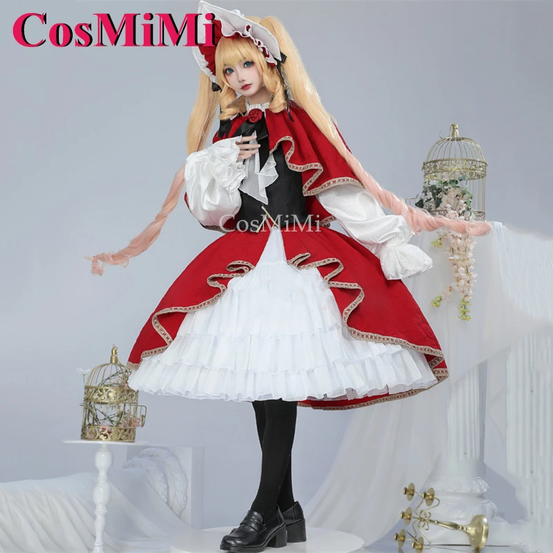 CosMiMi أنيمي روزن البكر رينر روبين تأثيري ازياء 20th الذكرى معرض لوليتا فستان كرنفال لعب الأدوار الملابس