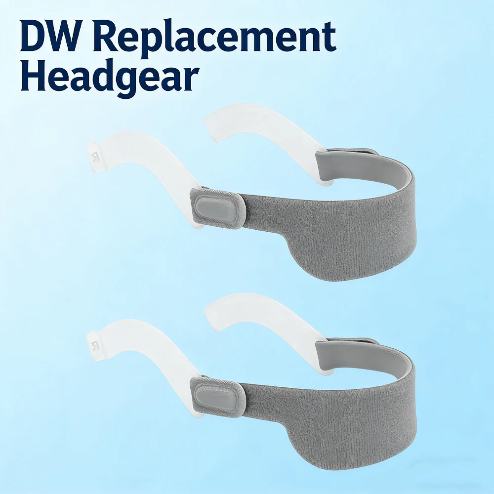 1/2/3 Uds CPAP DW casco con brazo Compatible con máscara Nasal DW correa de repuesto para casco CPAP suave diadema CPAP con gancho