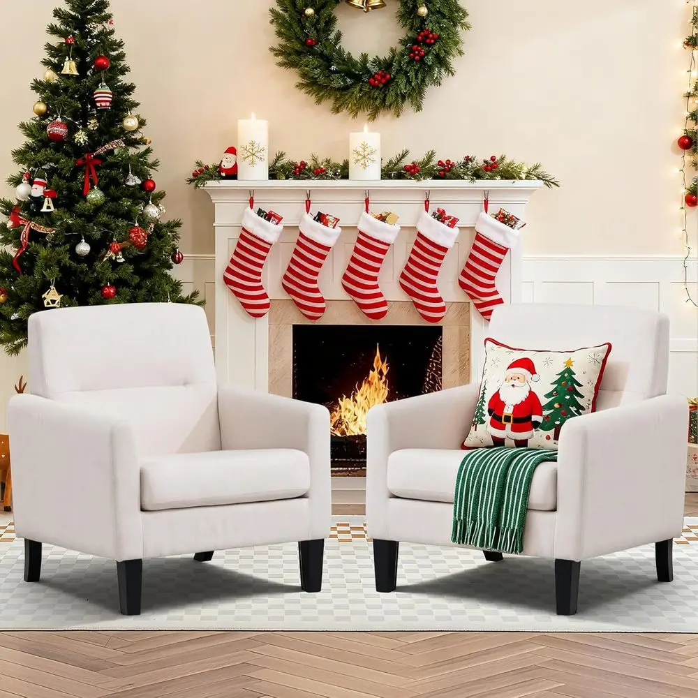Accent Chairs Set O…