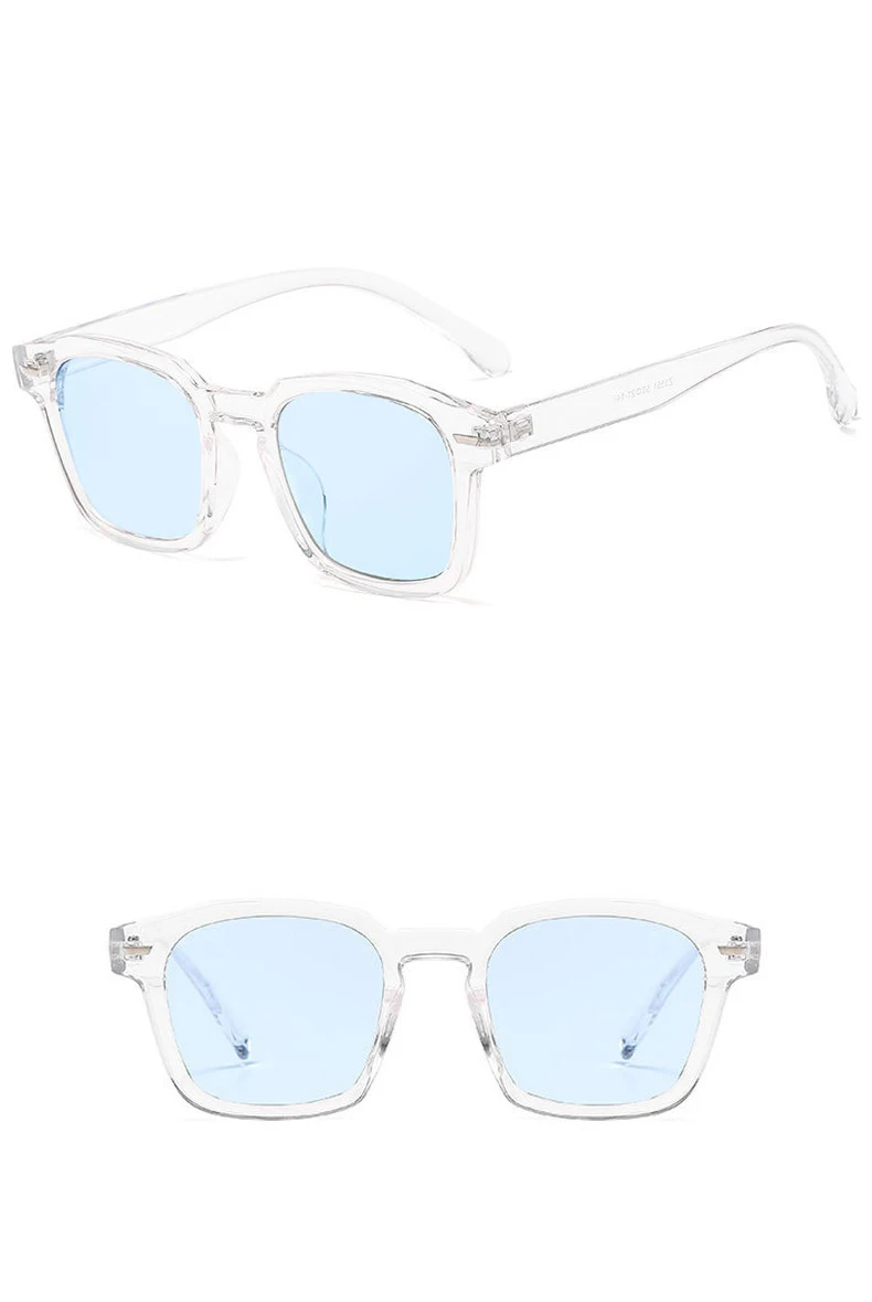 Neue Unisex Rechteck Vintage Sonnenbrille 2023 Mode Design Retro Sonnenbrille Weibliche Dame Brillen Cat Eye Casual Brille UV400 – Detail 12