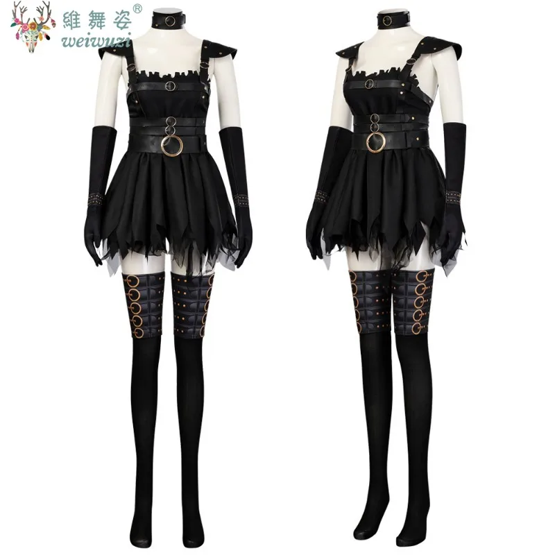 Film Edward mit den Scherenhänden Cosplay Kostüme für Erwachsene Frauen Halloween Party Verkleidung Weibliche Kostüm Rollenspiel Spiele Tragen