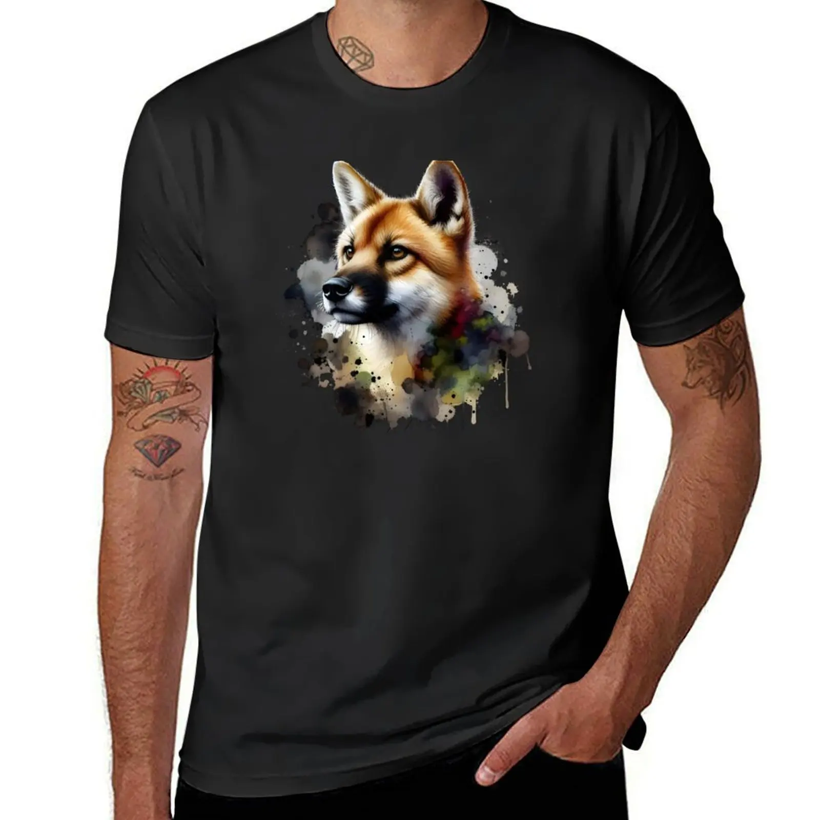 

Dingo T-Shirt football t shirt topping oversizeds new edition anime shirts men