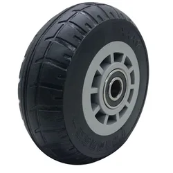Solid Rubber Wheel Silent Universal Wheel Casters Heavy Wheel Pulley Plastic Core Trolley Wheels колеса для тележки