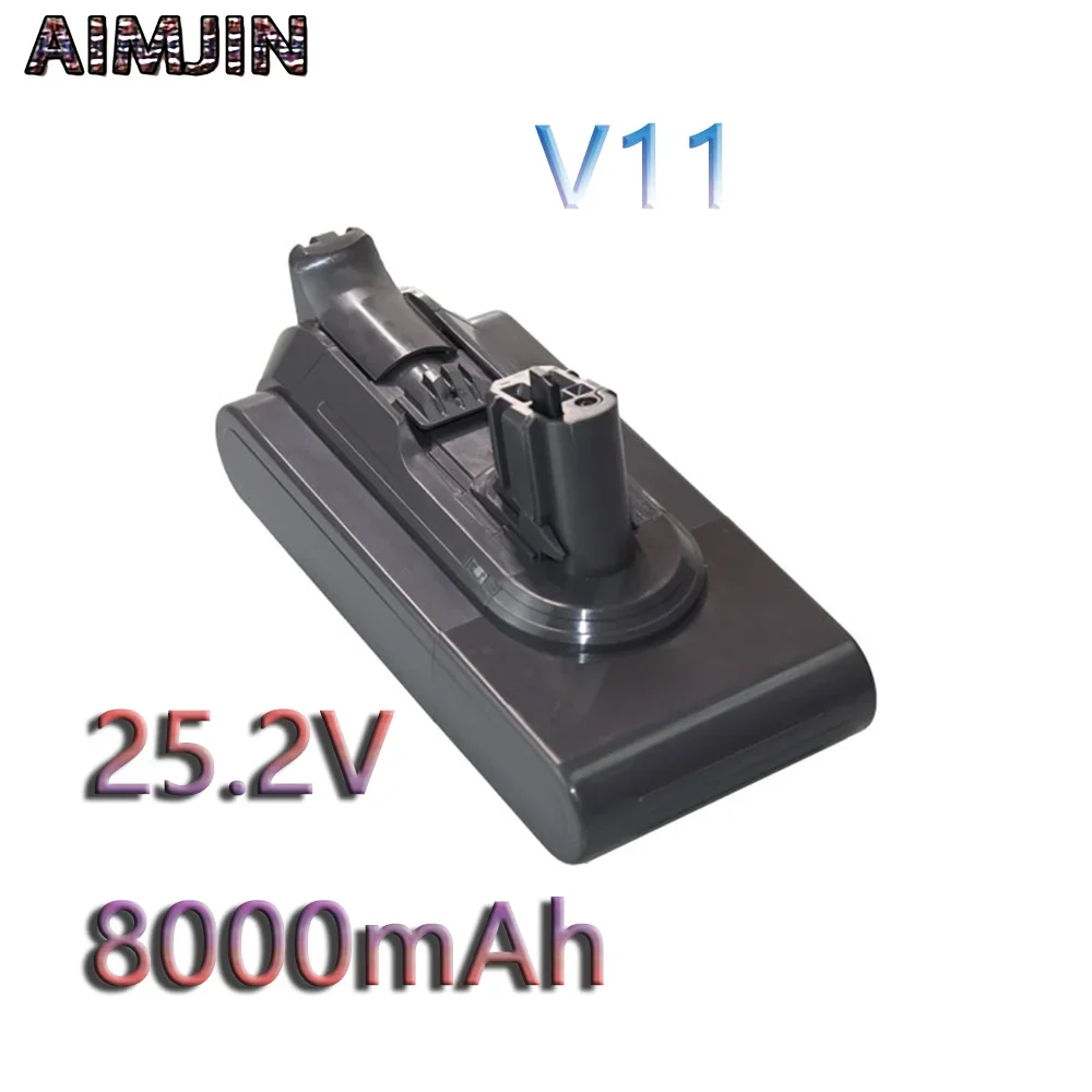 

25.2V 8000mAh Dyson V11 21700 Battery Are Suitable for Dyson Vacuum Cleaner Lithium-Ion Battery Replacement Original Battery