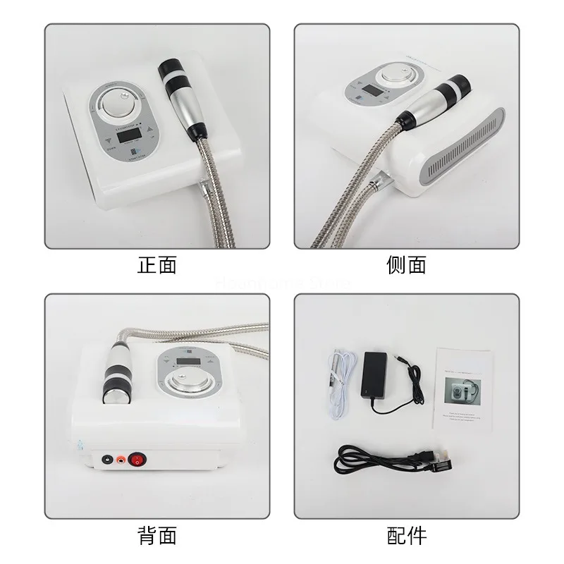 Facial Inductive Therapeutical Instrument Lifting and Tightening Skin Rejuvenation Hot and Cold Radio Frequency Device