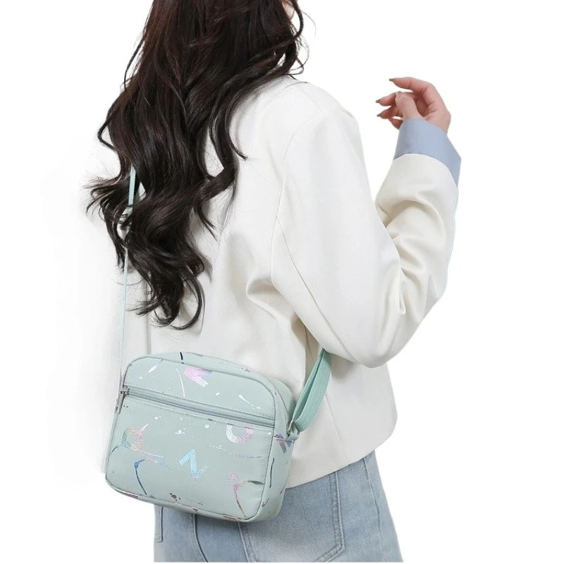 

New Fashion Letter Crossbody Bag for Women, Lightweight and Versatile, Simple Commuter Small Square Bag