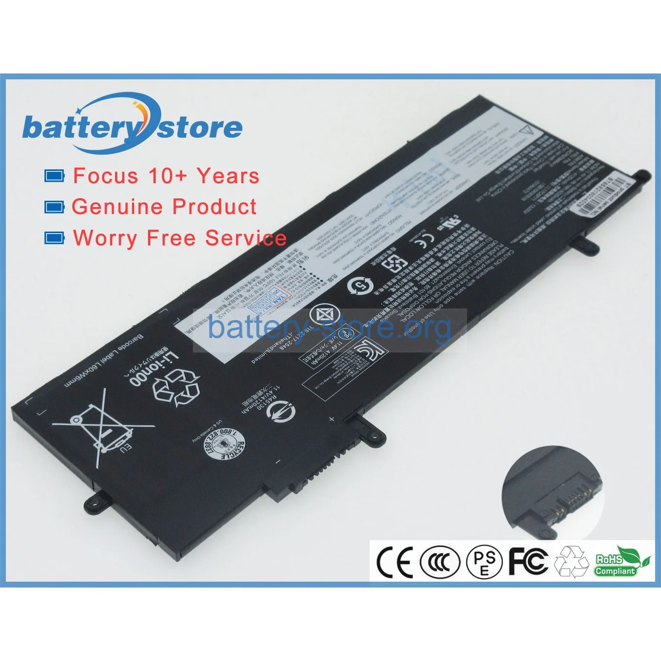 Genuine Laptop Batteries for L17C6P71,L17M6P71,L17L6P71,SB10K97617,SB10K97618,SB10K97619,3ICP6/38/64-2,11.46V,3 Cell