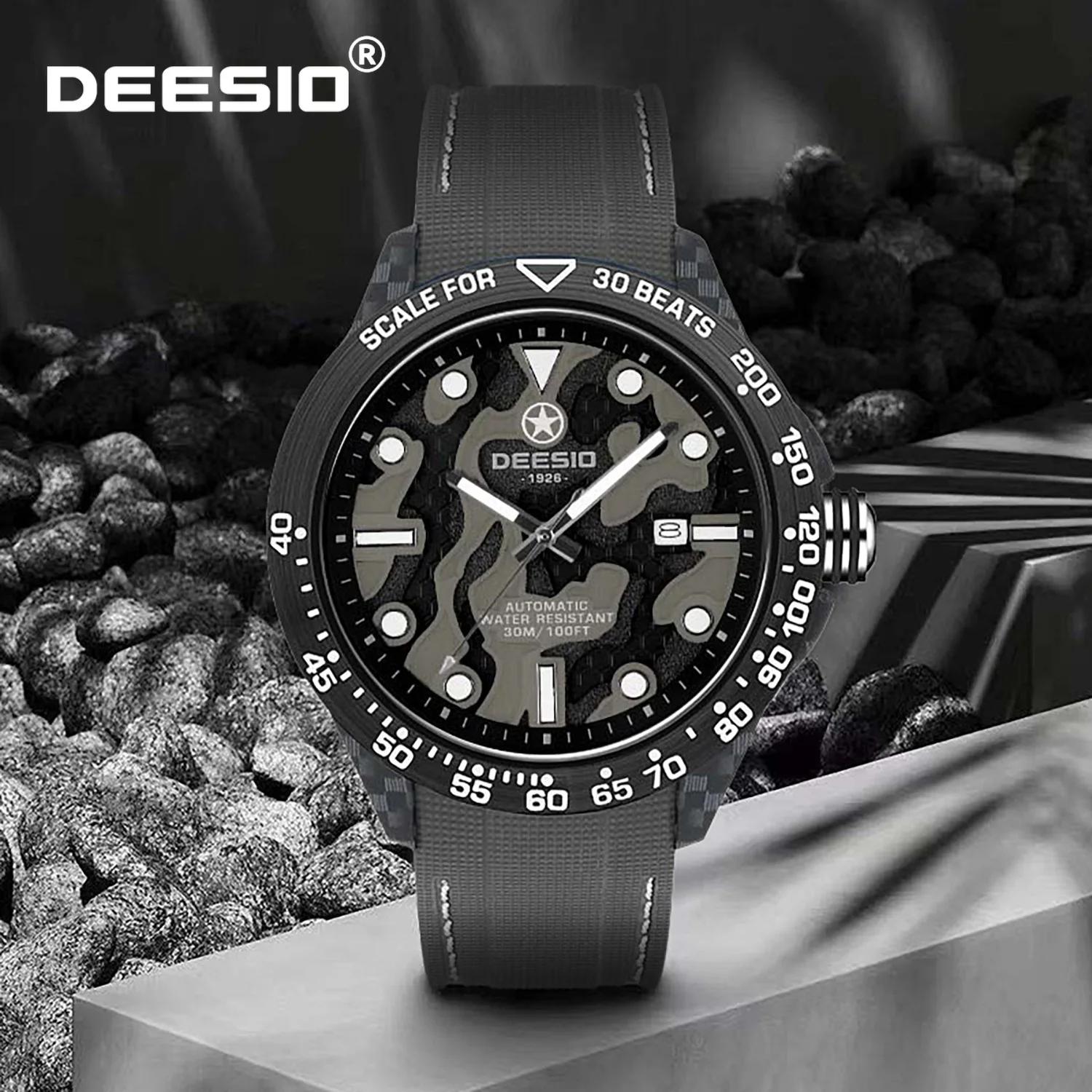 deesio-fashionable-men's-automatic-mechanical-watch-carbon-fiber-case-casual-sports-watch-for-men-luminous-function-date-display