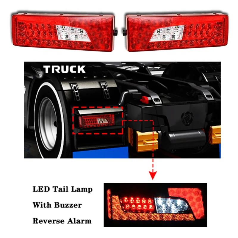 

European Truck Body Parts LED Rear Lamp Tail Light 2380954 2241859 2241860 2380955 For SCANIA R P G L S Series