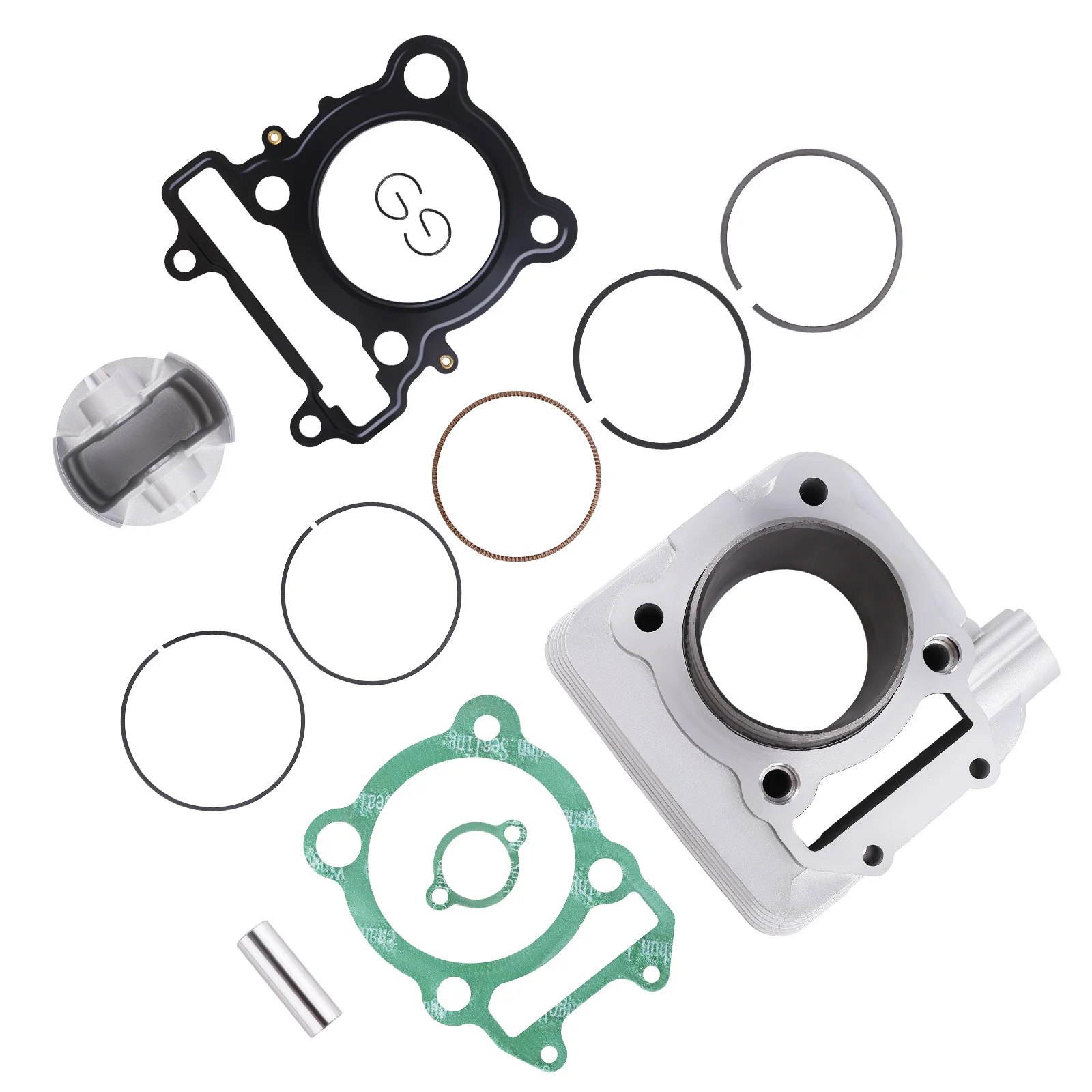 

249cc Cylinder Piston Gasket Top End Kit for Yamaha Raptor 250 YFM250R 08-13