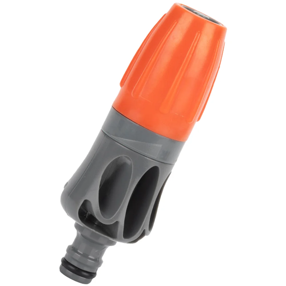 Orange 360 Degree Rotating Garden Hose Nozzle High Pressure Water Sprayer For Car Washing Plant Watering And For Surface Cleanin