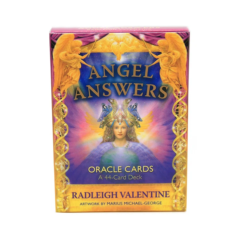 Angel Answers Oracle Cards Leisure Party Table Game High Quality Fortune-telling Work Life Prophecy Tarot Deck