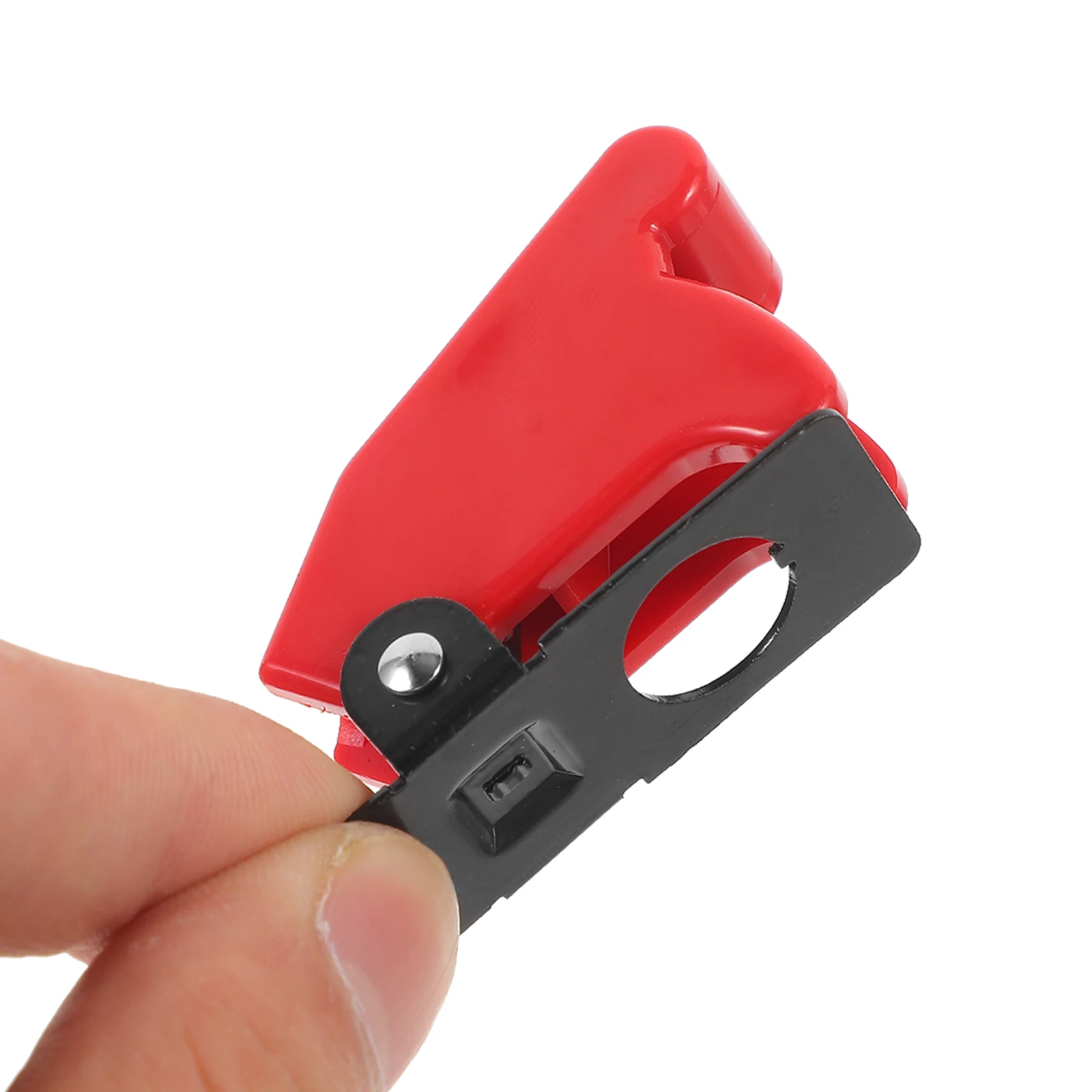 

6pcs Toggle Covers Dust Waterproof Guard Flip For Automotive Atv Utv Truck Switch Protective Dustproof Switch Cover