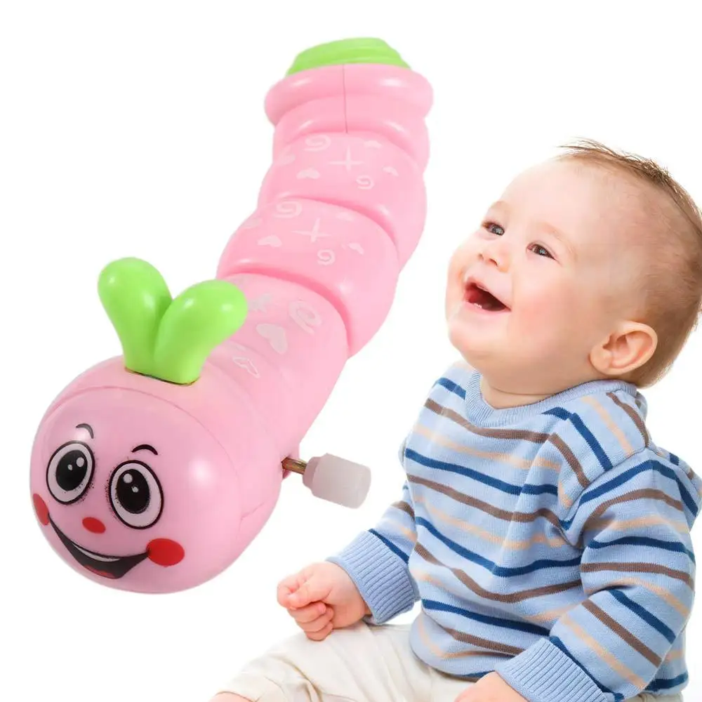 

Wind Up Funny for Baby Kids Clockwork Fun Clockwork Caterpillar Toy Clockwork Toys Winding Toys Rainbow Caterpillar Shape Toys