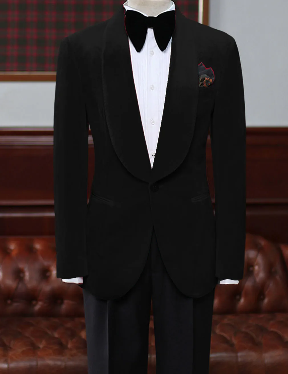 

New Men's Snowflake Velvet Suit Blazer With High-End Texture Slim Fit Comfortable Casual Fit Temperament Tailor-Made Suits