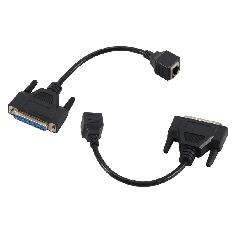 ILDA to RJ45 Signal Wire DB25 Male and Female ILDA to Network Cable Adapter