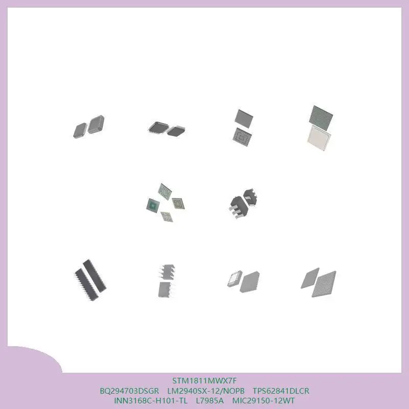 

STM1811MWX7F BQ294703DSGR LM2940SX-12/NOPB TPS62841DLCR INN3168C-H101-TL L7985A MIC29150-12WT