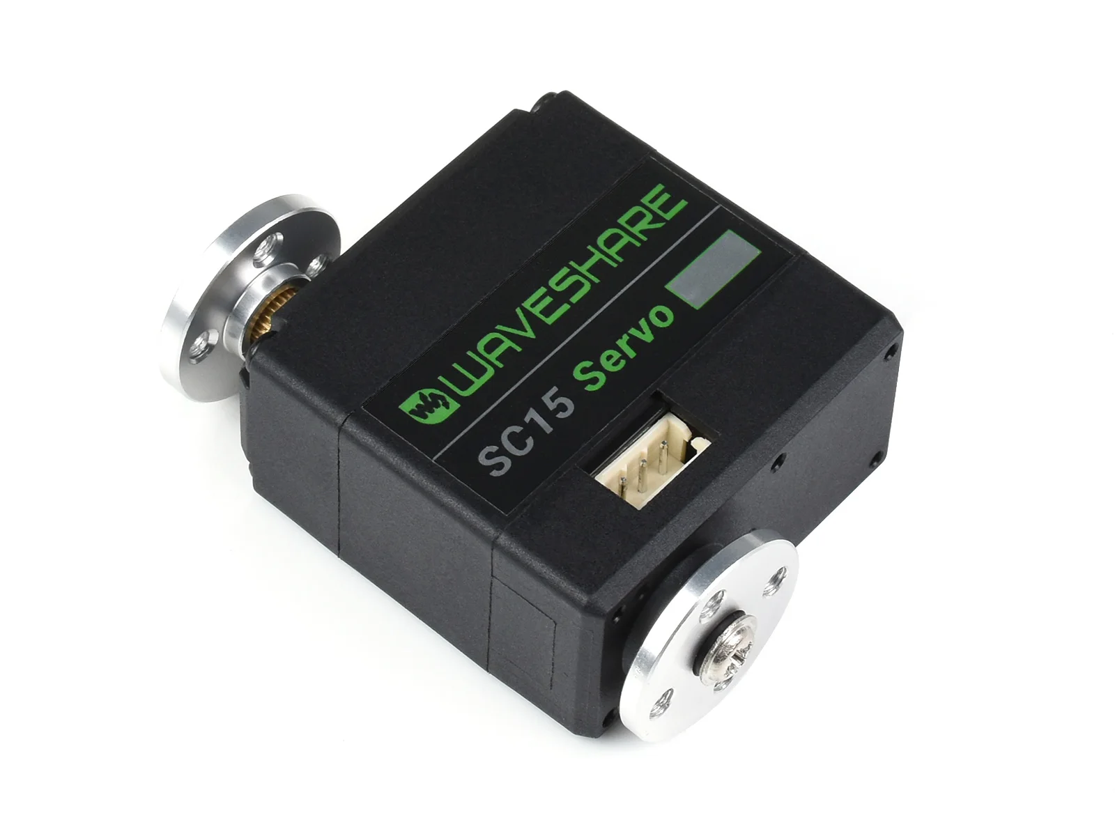 

SC15 17kg Large Torque Programmable Serial Bus Servo, 180° (servo mode angle control) / 360° (motor mode continuous rotation)