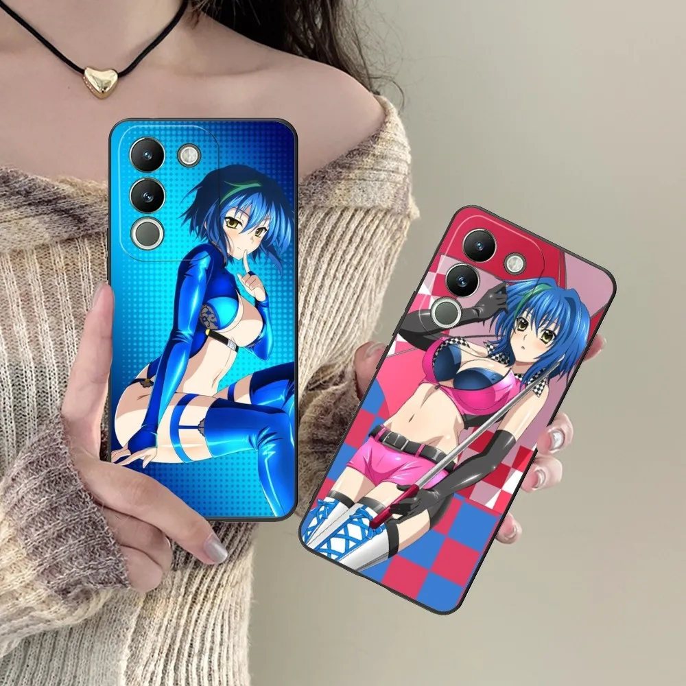 High School DXD Xenovia Cell Phone Case for VIVO Y95 Y93 Y31 Y20 V19 V17 V15 Pro X60 NEX Black Soft Phone Cover Funda