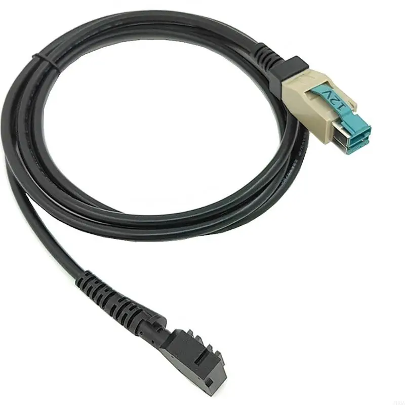 

J60A Fast and Secure 2m/6.5ft Scanner Cable 12V Power USB 8P for Verifone VX820 Scan Cord Easy to Use 200cm/78.74in