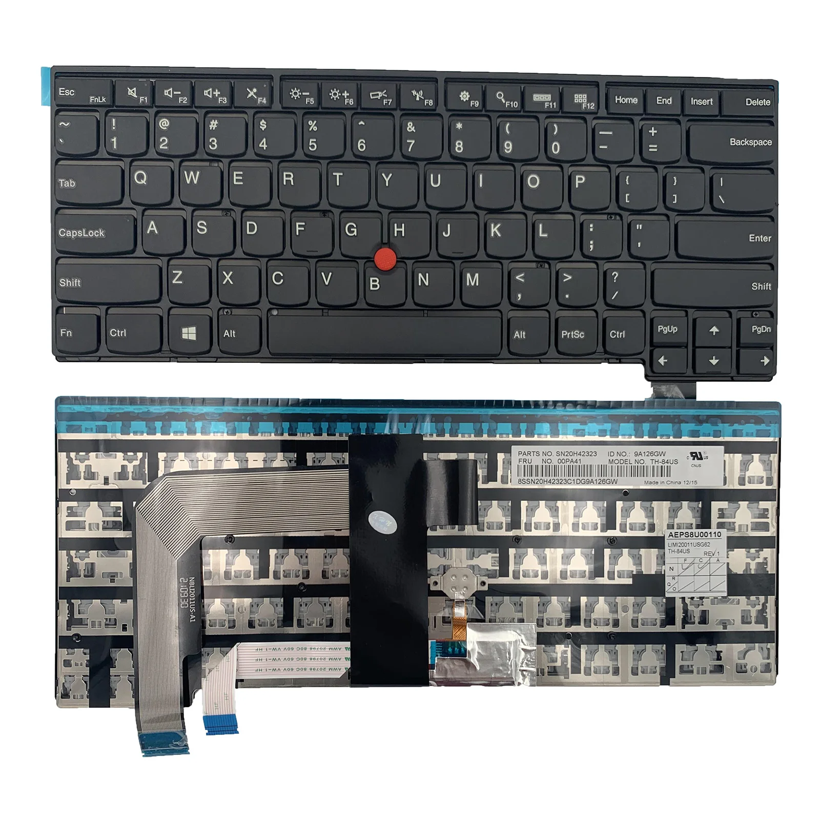 

Качественная Клавиатура для ноутбука Lenovo Thinkpad 13 2nd (20J1-20J2) New S2(2nd Gen 20J3) T460S T470S SN20K44182 01AV070 NO Bac