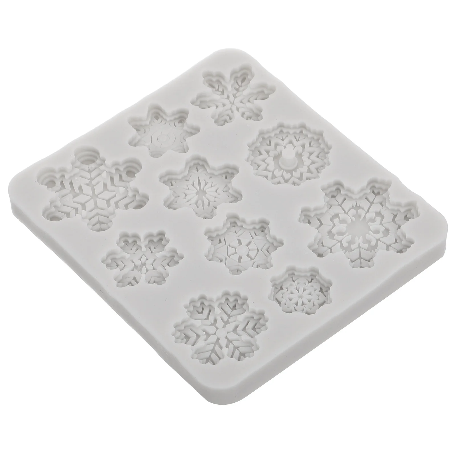 

10 Cavity Cake Decorating Kit Turntable Silicone Molds for Candy Mother Swivel Plate