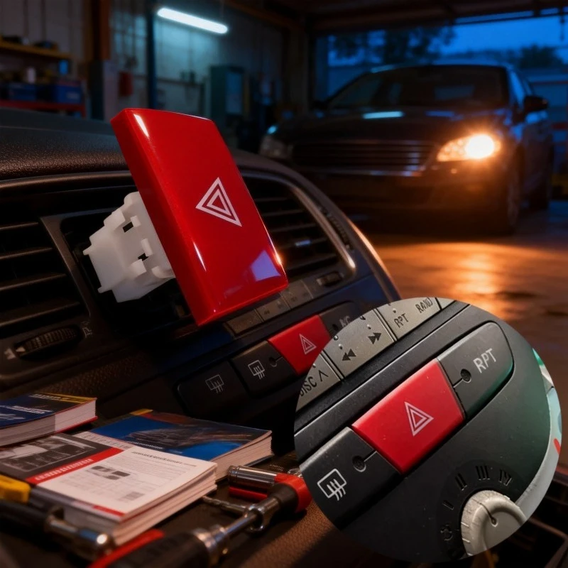 Warnblinklichtschalter für Autos 6490NG 6554 KW Ersatz für Peugeot 107 C1 Aygo 2005-2014