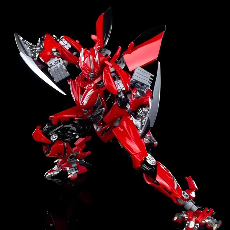 Transforming toys Restored version EC-01 DINO KO Ferrari movie Autobot alloy Action Collectible Figures Gifts Toy