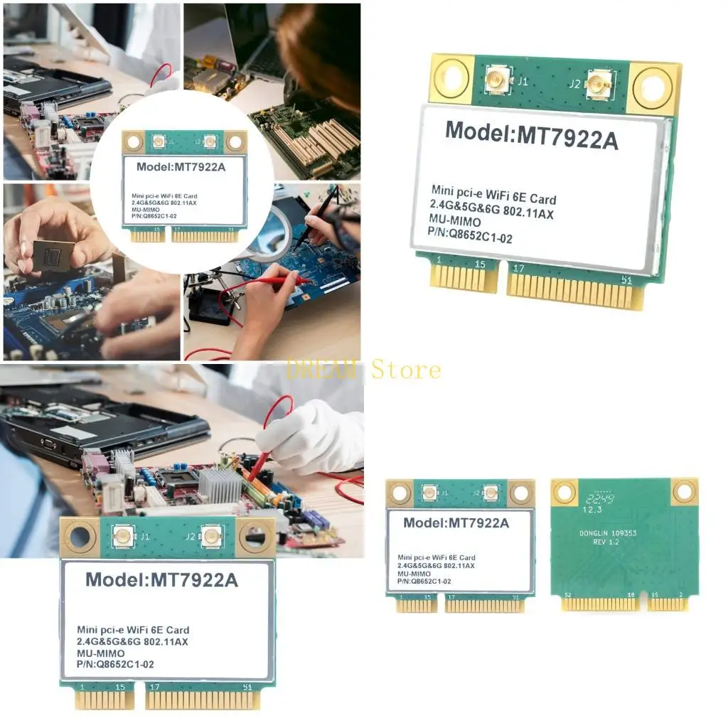 

MT7922A Low Latency BT5.2-compatible Networking Adapte Stable and Fast Speed best sale