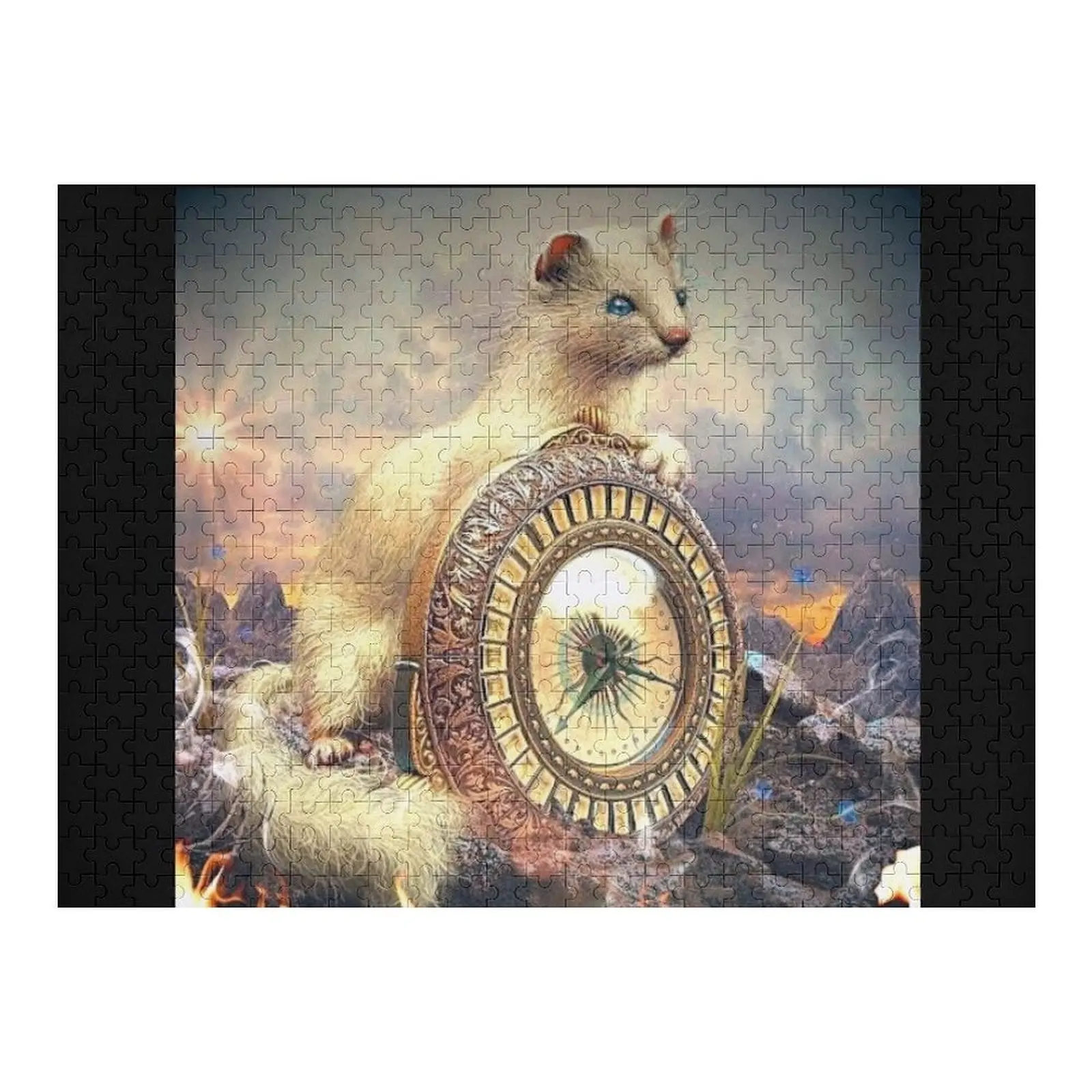 

Его темные материалы - Пазл Pan & Alethiometer Woodens для взрослых Деревянный пазл на заказ