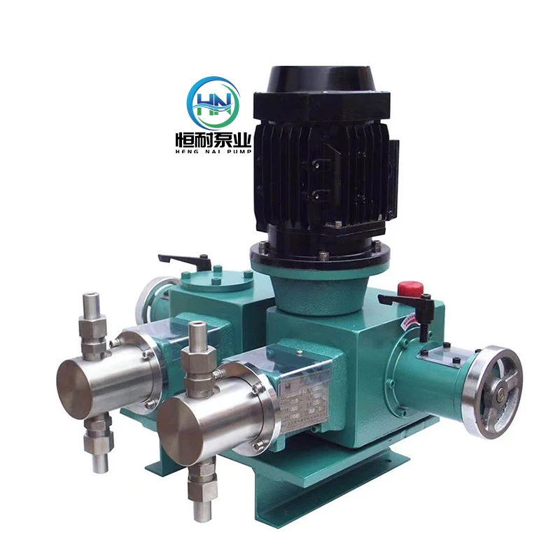 مضخة مكبس عالية الضغط من الفولاذ المقاوم للصدأ ZJZ مضخة جرعات قياس كيميائية فعالة