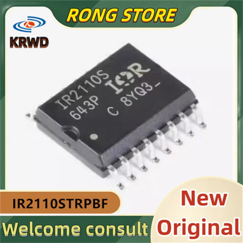 (10PCS)  IR2110S New and Original Chip IC IR2110STRPBF  IR2110  SOP-16 500V high-side and low-side gate driver IC