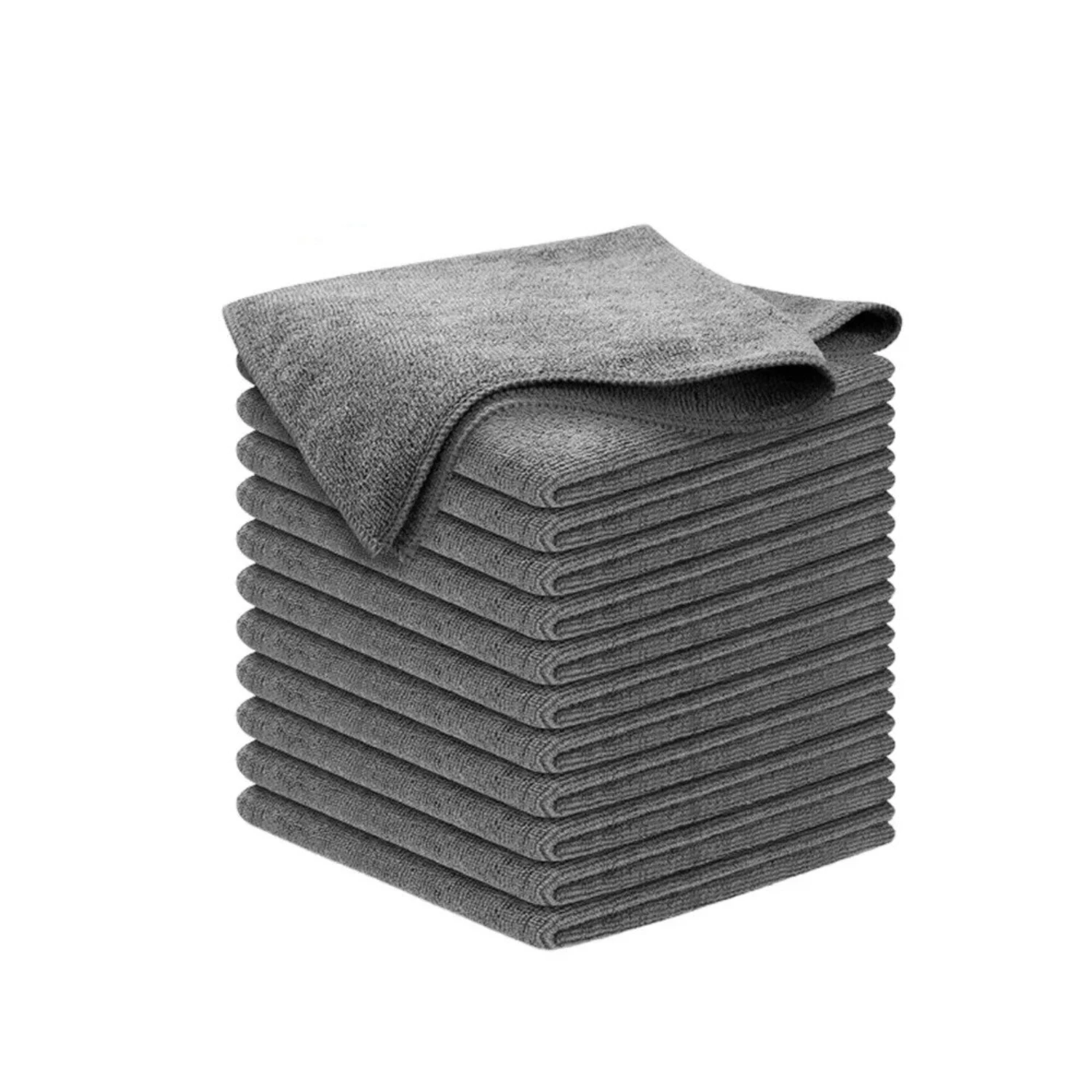 

10PCS Edgeless Microfiber Auto Cleaning Towels Multifunctional Car Detailing Towel Automotive Washing Dry Cloth Automotive Washi