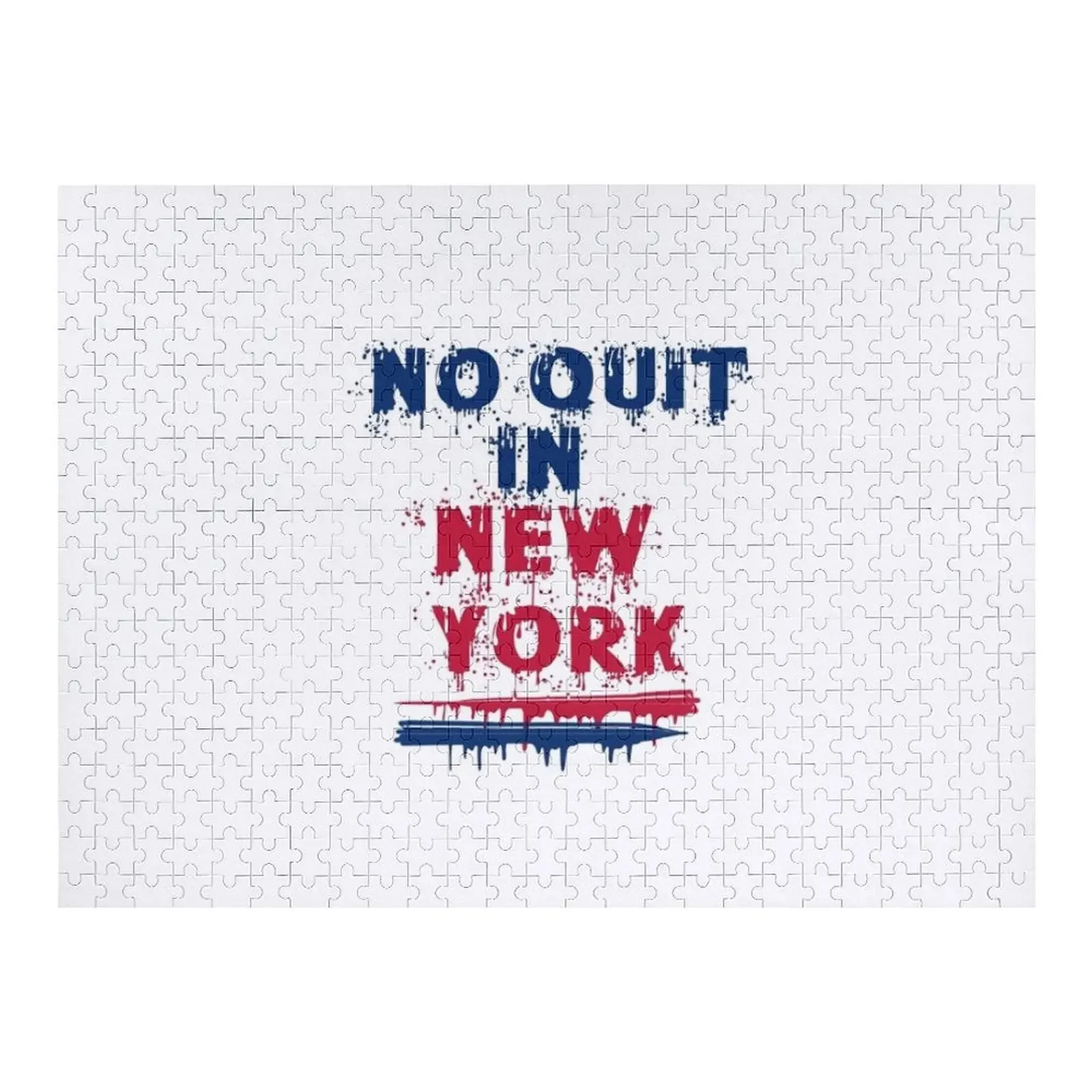 

No Quit in New York Jigsaw Puzzle Jigsaw Pieces Adults Christmas Toys Picture Custom Wood Puzzle