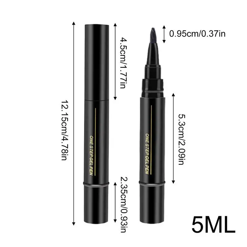 Nail Polish Pens Gel Art Quick Drying Pens Fast Dry Nail Color Pen Nail Varnish Pens Pure Color Gel Nail Polish Pen for Women