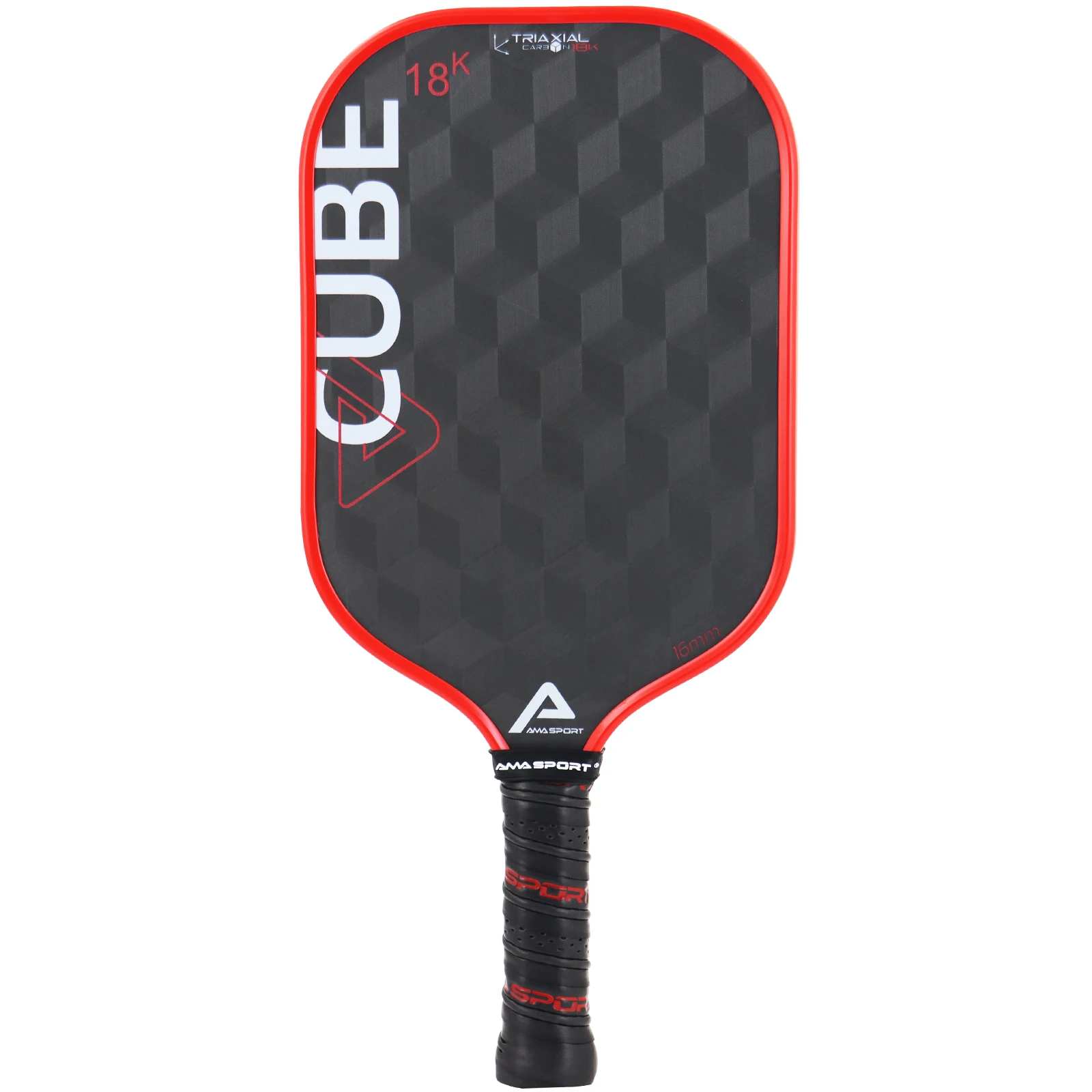 

AMASPORT Pickleball Paddle Professional 18K Carbon Fiber Face Enhance Sweet Spot 16mm Control Paddle Racket