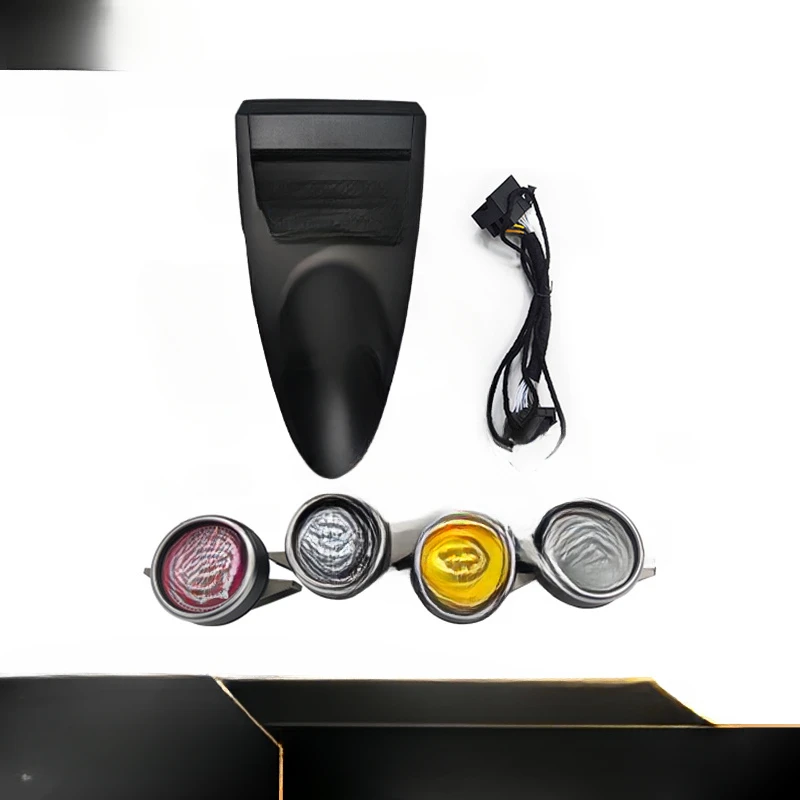 

For Porsche 718 2016-2023 Center Console Dashboard Cover Stopwatch Compass Timer Seconds Clock