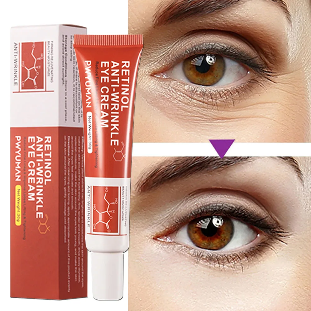 Retinol Firming Eye Cream Anti Aging Fade Dark Circles Under the Eyes Remove Eye Bag Lifting Moisturizing Beauty Skin Care