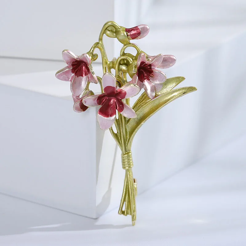 Broche de flor roxa Blucome, b - Suit Supply Wedding Party avaliação e preço