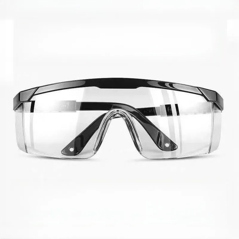 Anti-Splash Work Safety Glasses Eye Protecting Lab Goggles Protective Industrial Wind Dust Proof Goggles Cycling Glasses 3Pcs