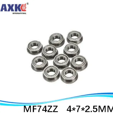 

10 шт./lo SMF74ZZ Smf74 zz FL674ZZ LF740ZZ 4*7*8,2*2,5*0,6 мм, фланцевая втулка, шариковый подшипник SMF74 ZZ