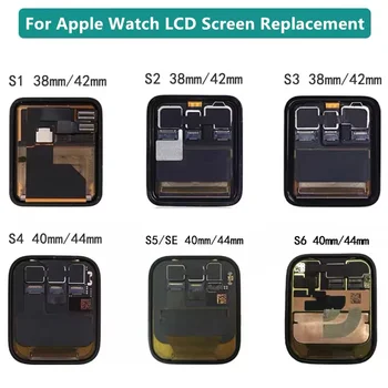 Pro Apple Watch Series 1 2 3 4 5 6 7 8 9 10 SE Náhradní LCD displej OLED s dotykovým ovládáním Ultra SE2 Kompletní sestava 10 nejlepší prodej Displej pro Apple Watch Series 3 42mm - №1