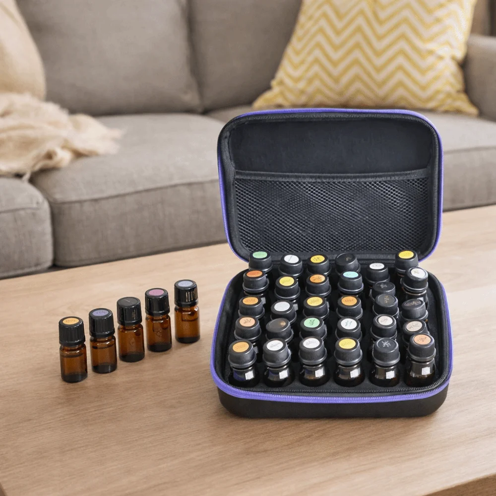 

3 ML Essentials Oil Case EVA Waterproof Essential Oil Storage Bag Wear-resistant Large Capacity Insulin Vial Protector Travel