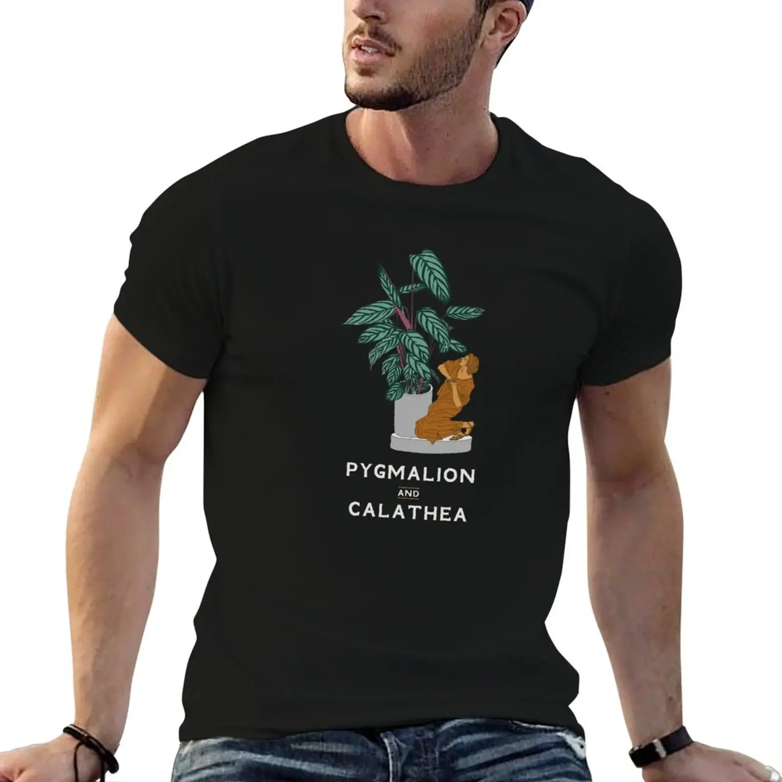 Pygmalion & Calathea T-Shirt plus size clothes summer clothes anime figures Men's t-shirts