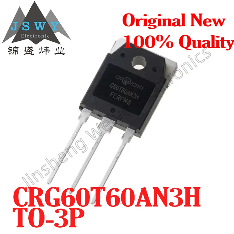 

(5/20 pieces) CRG60T60AN3H TO-3P G60T60AN3H/Insulated Gate Bipolar Transistor/600V60A/Brand new original spot Electronics