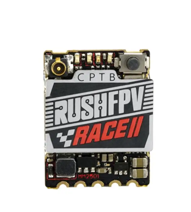 RUSH TANK RACE 2 PIT/25/50/200mW/MAX 5.8GHz VTX w/ Smart Audio 20x15mm 1.7g Stackable for mini micro Stack Iflight GEPRC TMOTOR