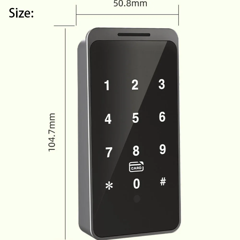 TTLock APP Bluetooth Keyless Intelligent Wooden Cabinet Lock Digital Electric Drawer Lock With Password/IC Card/APP Unlock