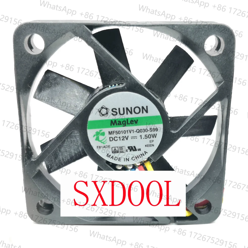 Brand New Sunon MF50101V1-Q030-S99 5010 50mm 5cm DC 12V 1.50W 4wire  PWM Server Cpu Cooler Heatsink Cooling Fan